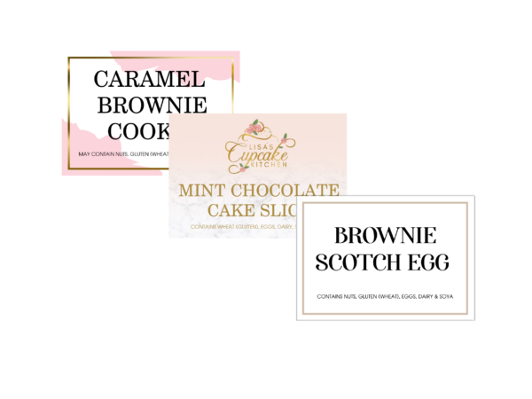 Custom flavor laminated cards