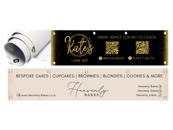 Custom business outdoor PVC table banner