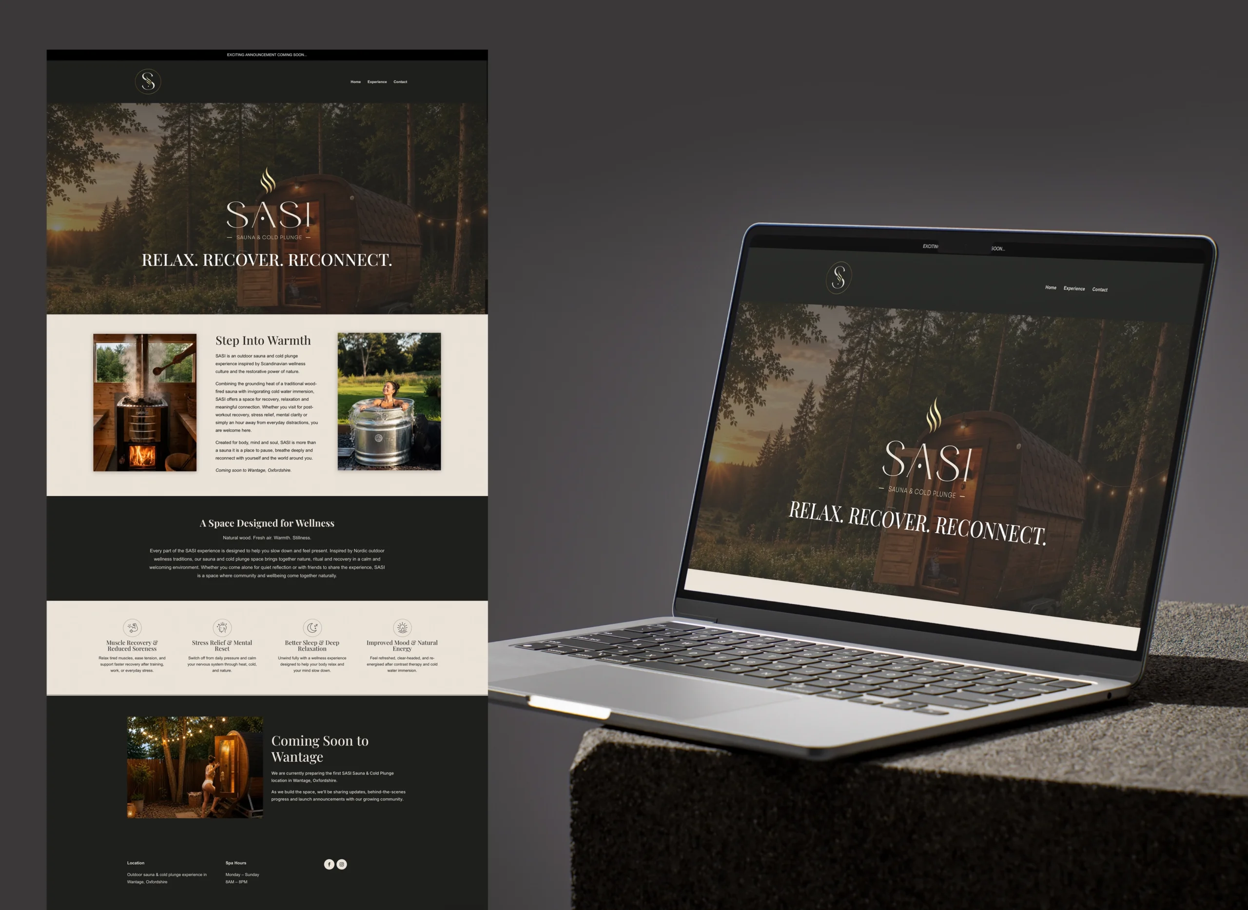 Wellness Business Website