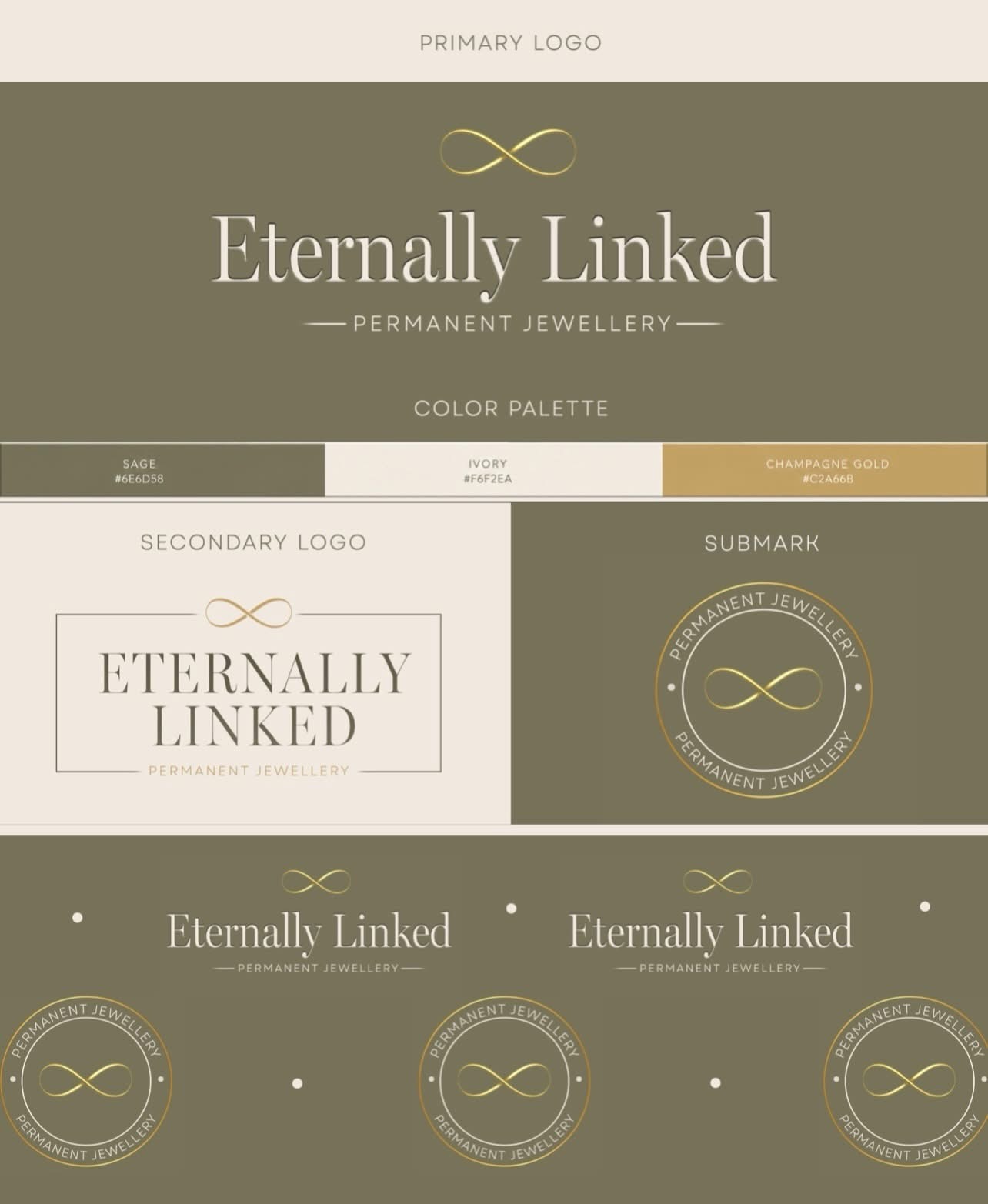 jewellery business logo design by the branding and web
