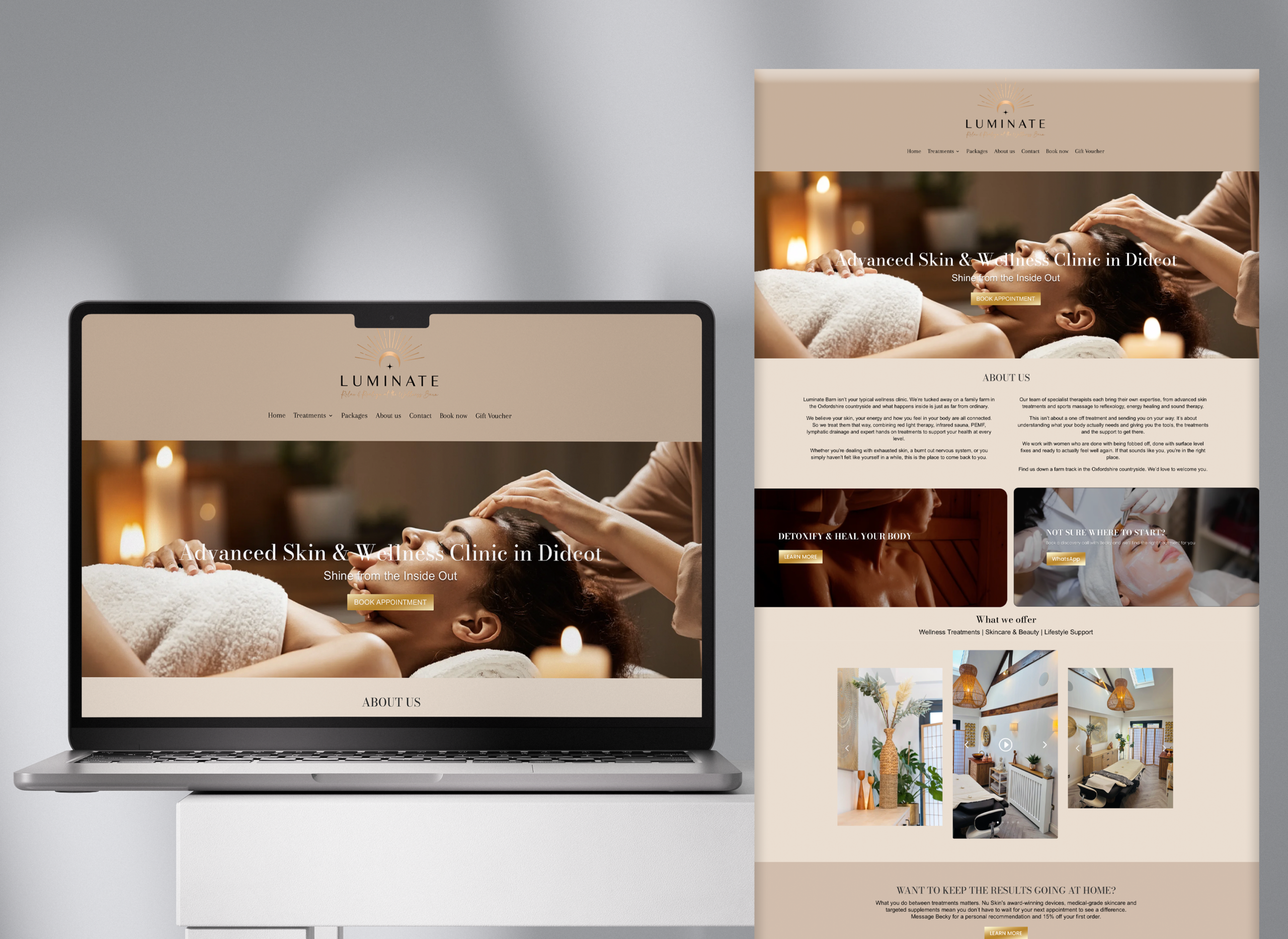 Beauty Business Website