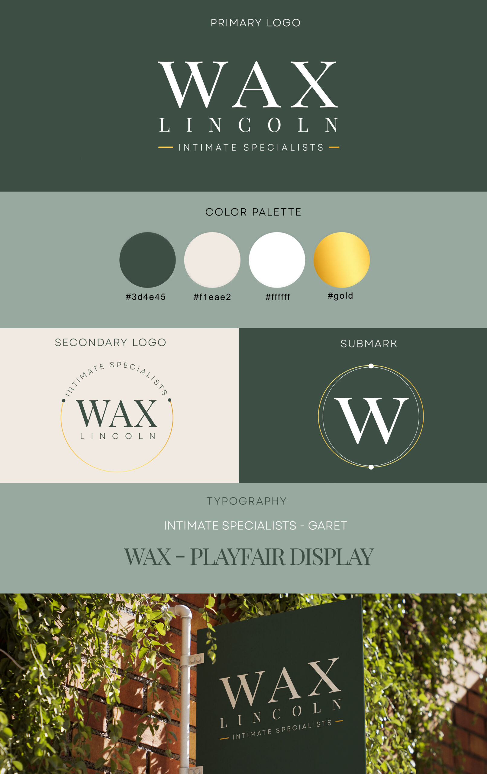 custom logo design presentation