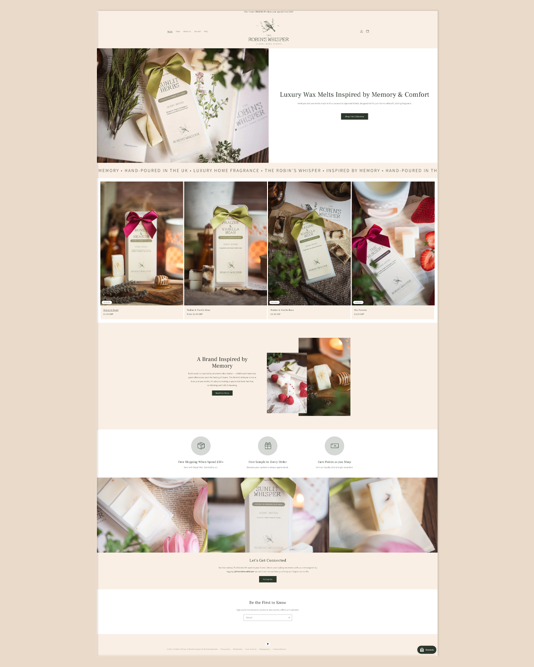 6 beauty salon website redesign showing responsive website on laptop and mobile